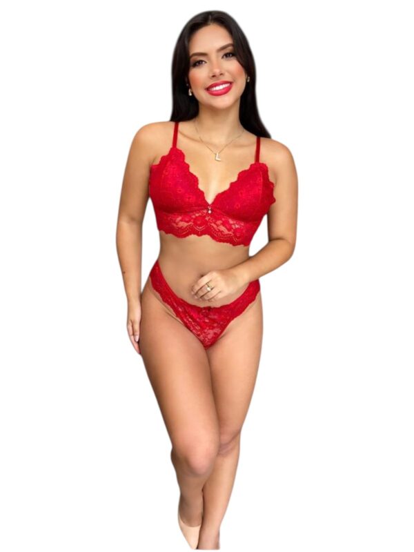 Conjunto Lingerie Renda - Imagem 3