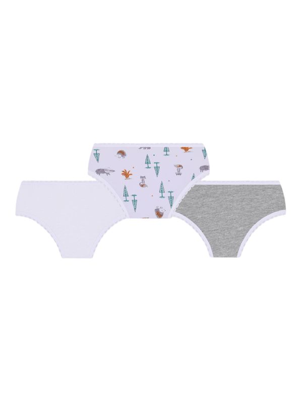 Kit com 3 Calcinhas Infantis