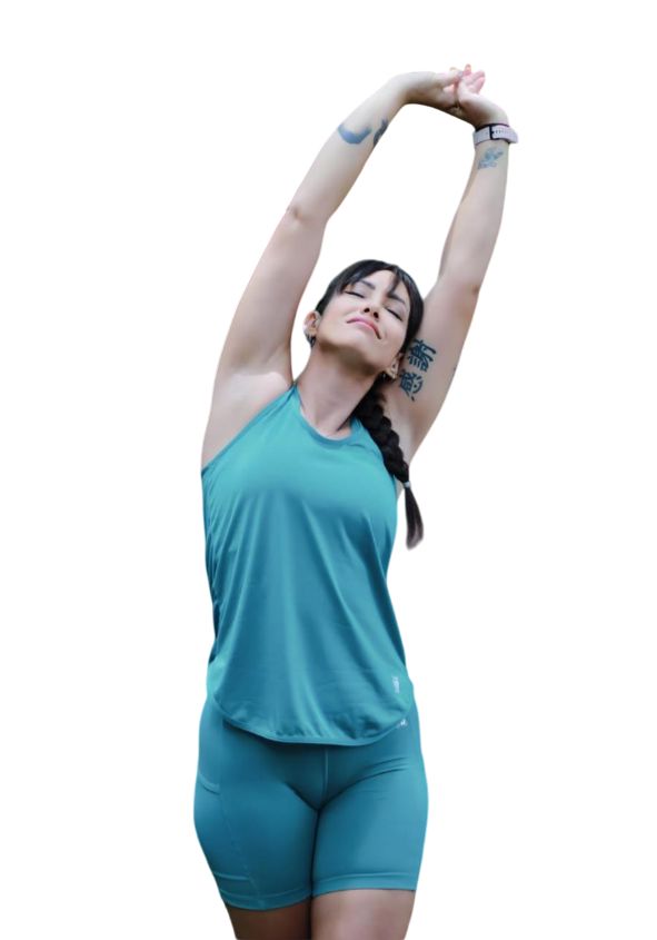 Camiseta Regata Esportiva Feminina, Tecido Respirável