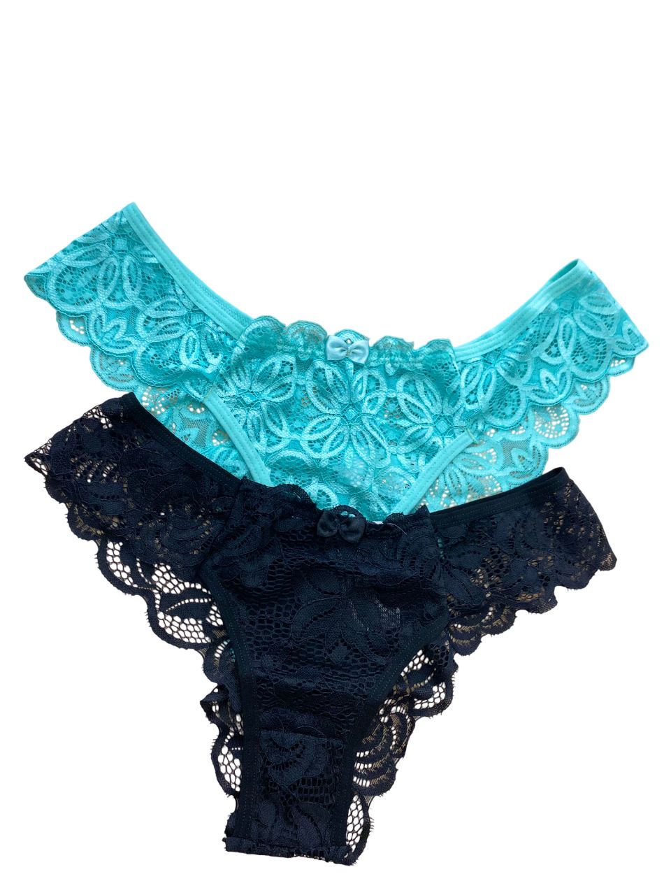 Calcinha Delta Feminina em Renda Floral